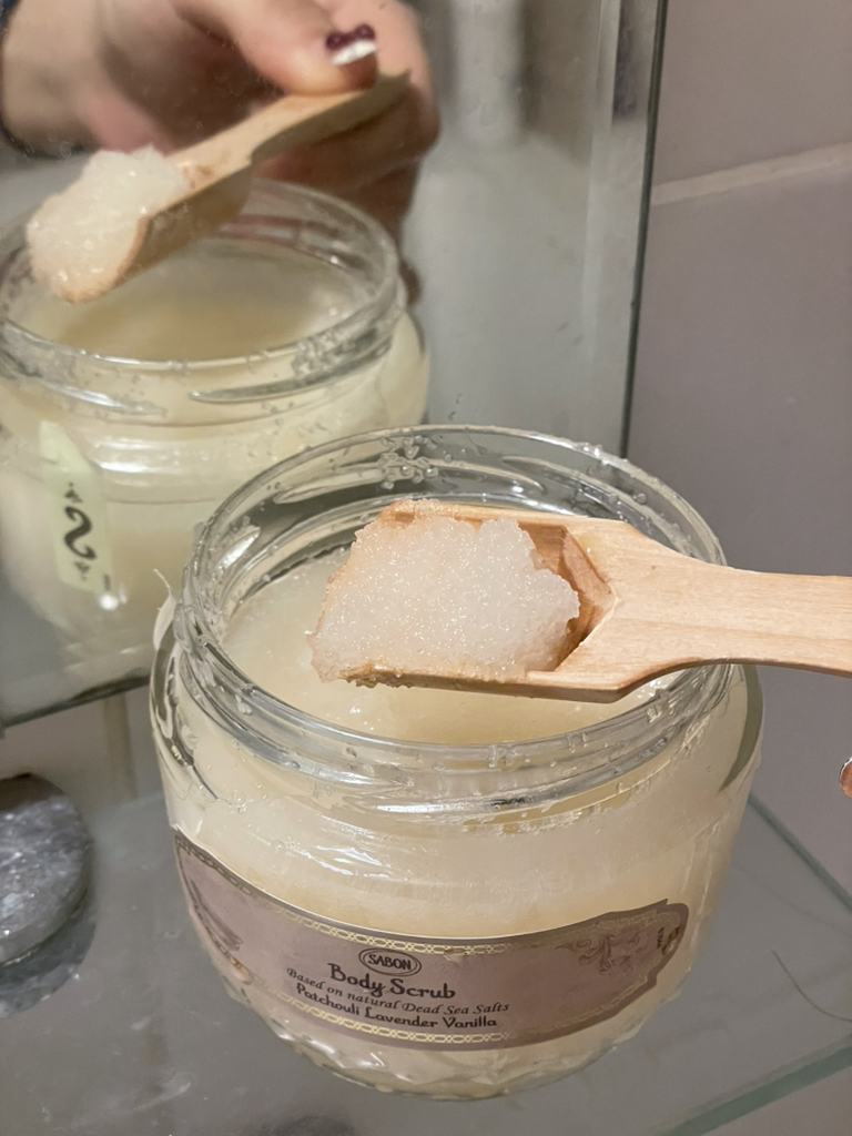 사봉 (SABON) 바디스크럽 [파츌리라벤더바닐라] review image