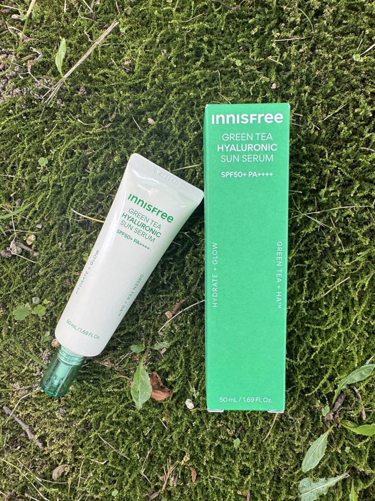 INNISFREE GREEN TEA HYALURONIC SUN SERUM [SPF50+/PA++++] review image