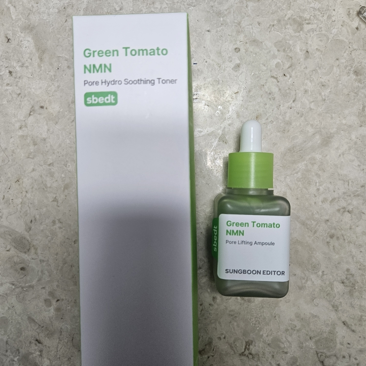 绿色番茄精华的真实用户使用照片