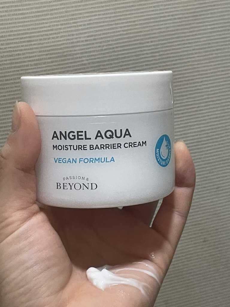 Real user review photo of Angel Aqua Moisture Barrier Cream