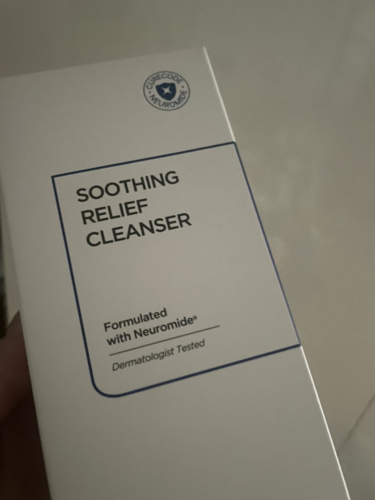 Real user review photo of Soothing Relief Cleanser
