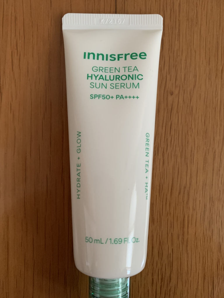 INNISFREE GREEN TEA HYALURONIC SUN SERUM [SPF50+/PA++++] review image