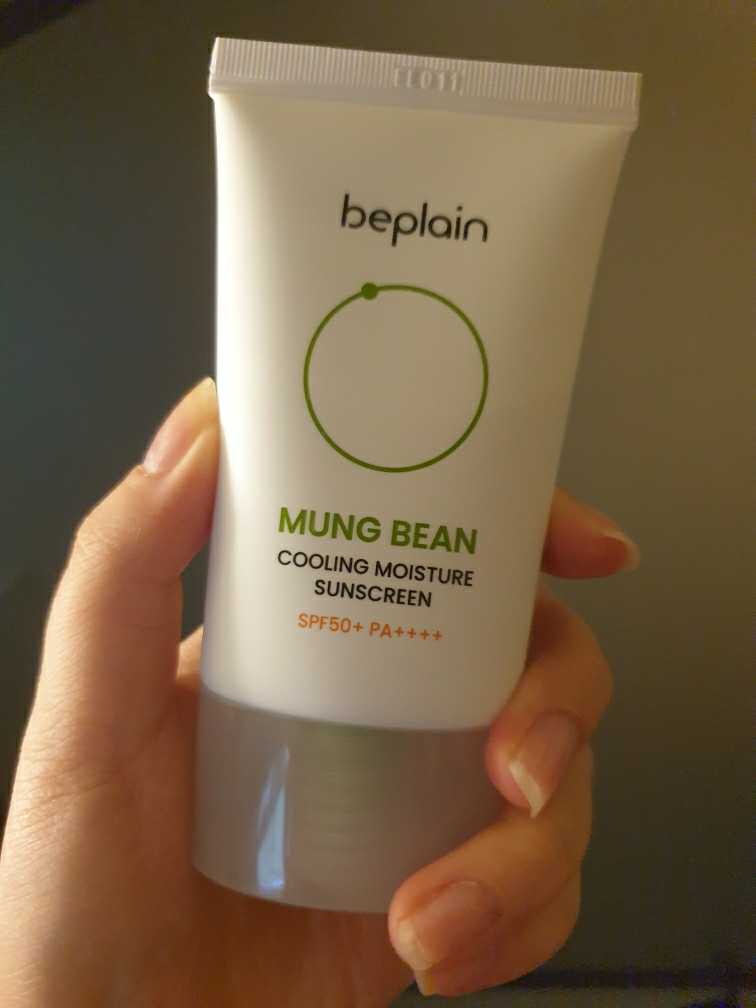 beplain MUNG BEAN COOLING MOISTURE SUNSCREEN [SPF50+/PA++++] review image
