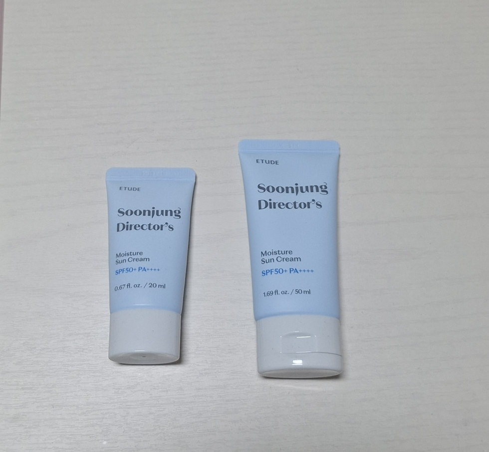 Real user review photo of Soonjung Director's Moisture Sun Cream [SPF50+/PA++++]