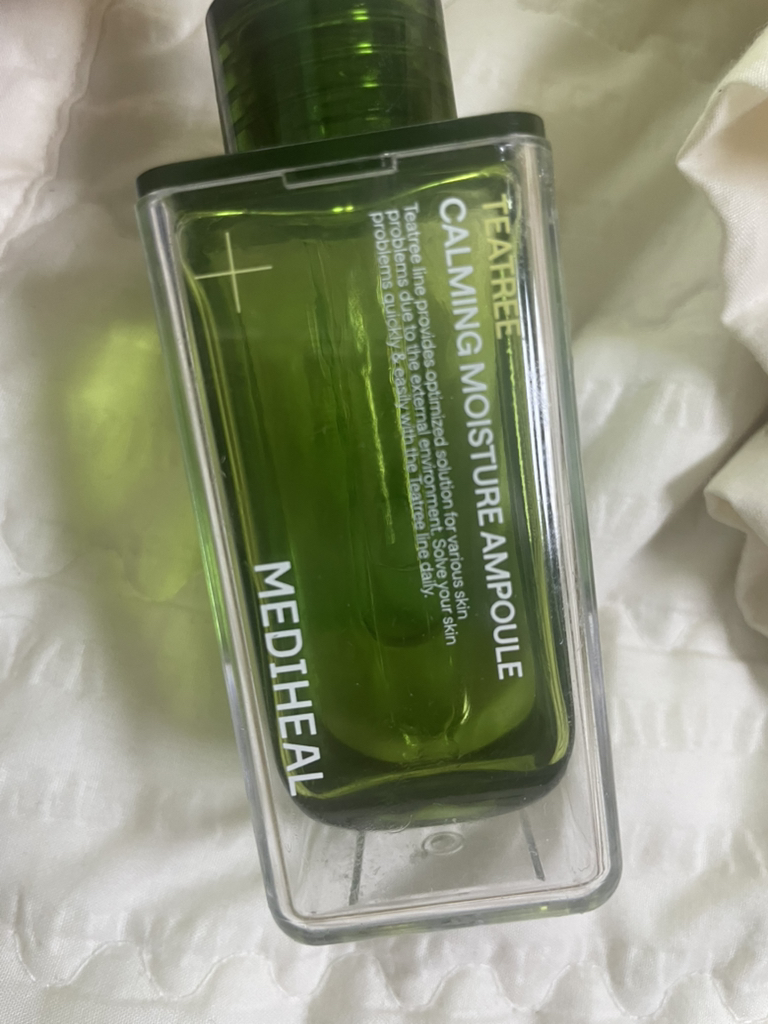 Real user review photo of TEATREE CALMING MOISTURE AMPOULE