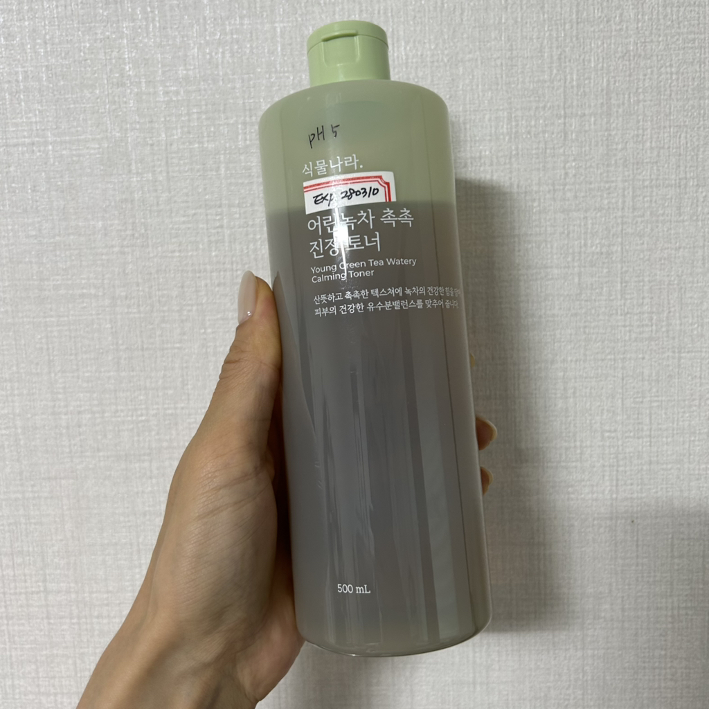 SHINGMULNARA 嫩绿茶润肤柔和爽肤水 common.review image
