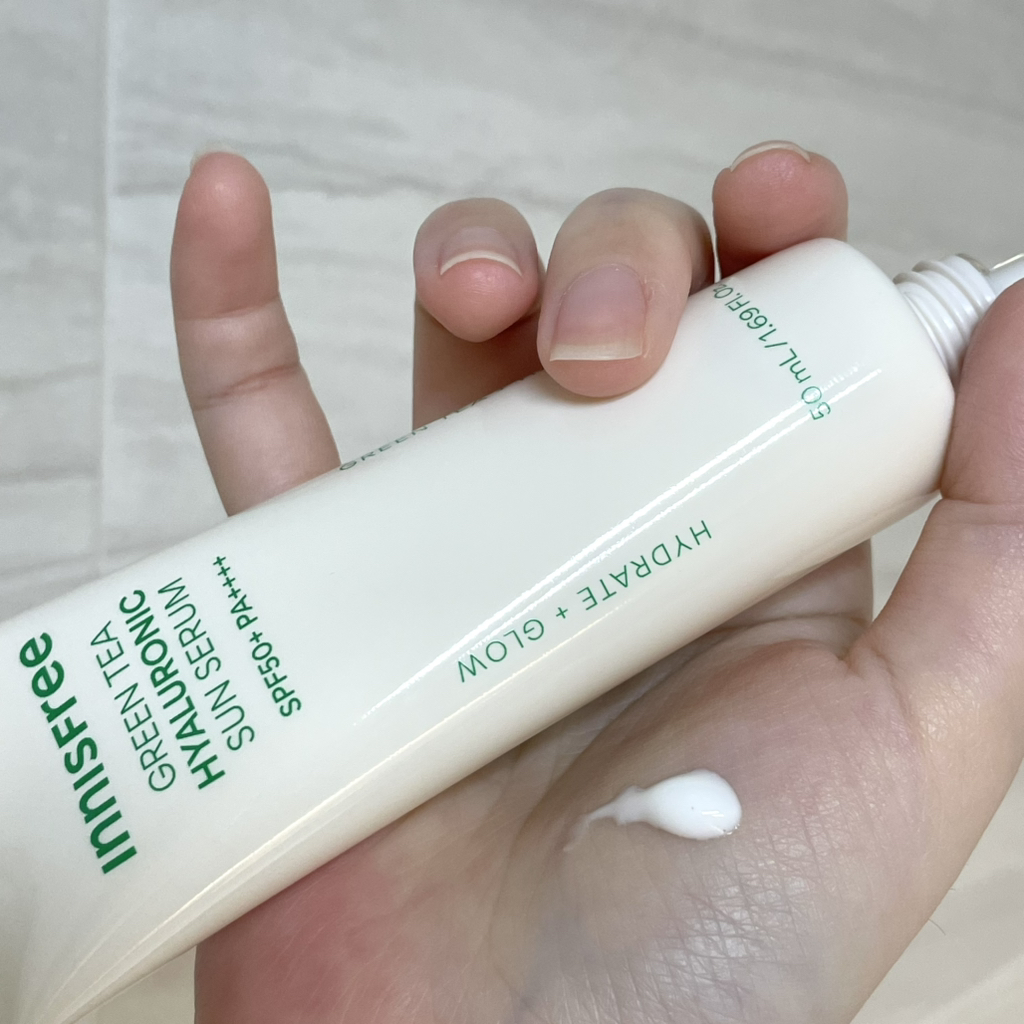 グリーンティヒアルロン酸鎮静保湿先行セラム[SPF50+/PA++++]のリアルなユーザー写真