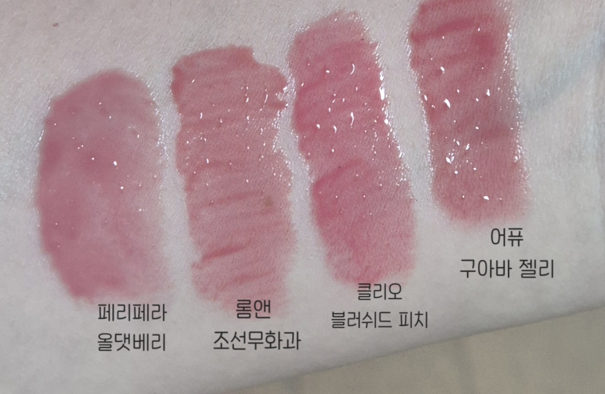 水晶光泽唇彩 [3号 柔和桃红]的真实用户使用照片