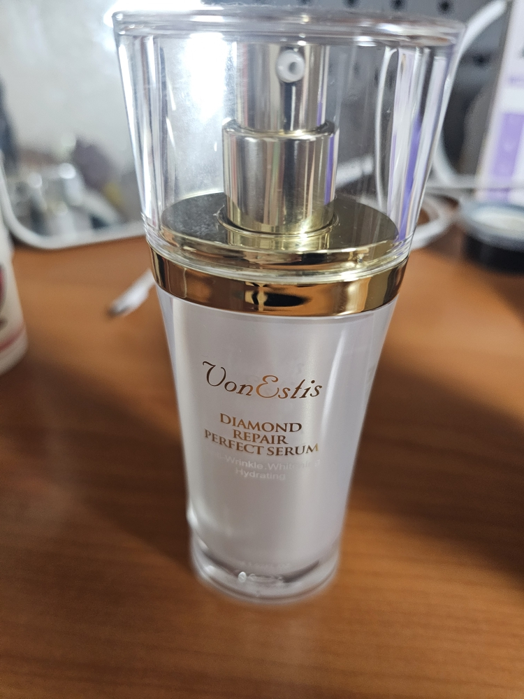 美容液 Von Estis Diamond repair perfect VonEstis Diamond Repair Perfect Collection Cream Serum 2pcs