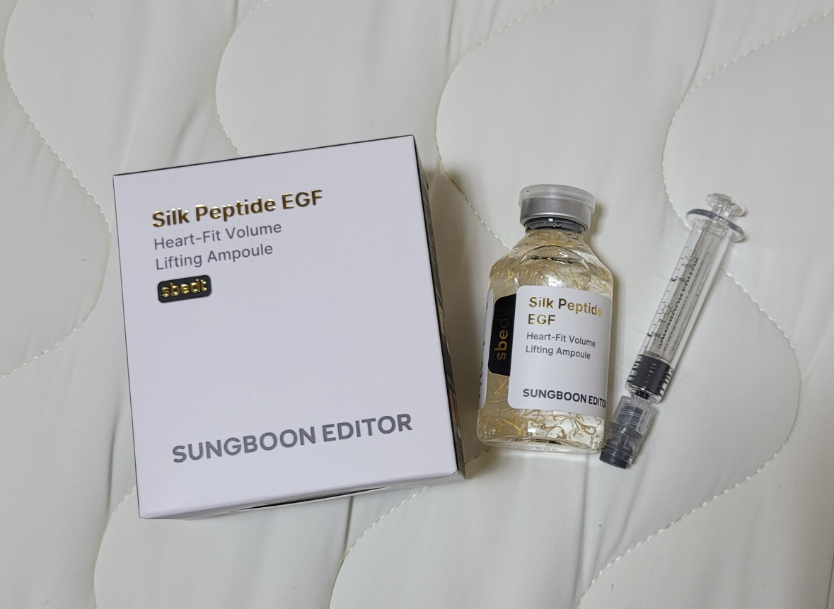 성분에디터 (SUNGBOONeditor) 실크펩타이드 EGF 하트핏 볼륨 리프팅 앰플 review image