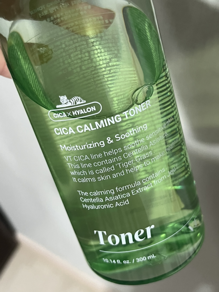 舒缓化妆水的真实用户使用照片