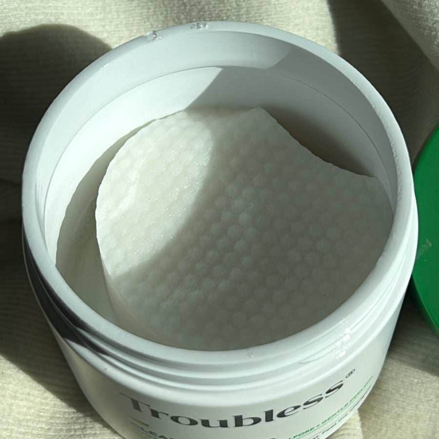 Troubless clear toner pad review image