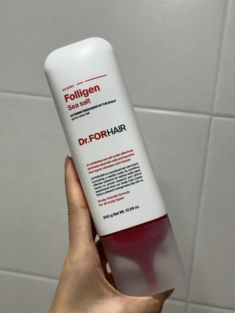 Dr.FORHAIR 聚乙烯二氧化硅盐水去屑器头皮去屑 common.review image