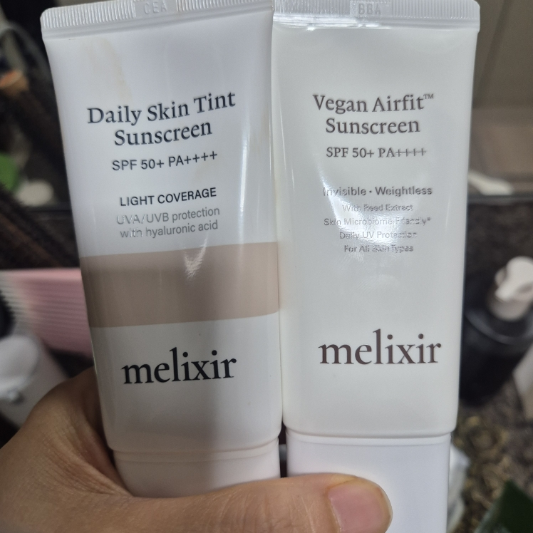 Melixir 植物性空气动力防晒霜 [SPF50+/PA++++] [#空气] common.review image