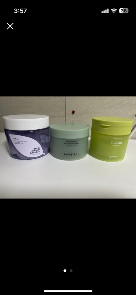 紫色洋葱淡印精华棉片的真实用户使用照片