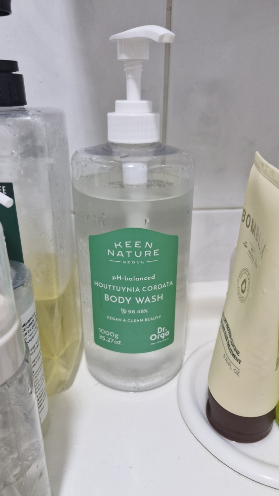 弱酸性鱼腥草沐浴液的真实用户使用照片