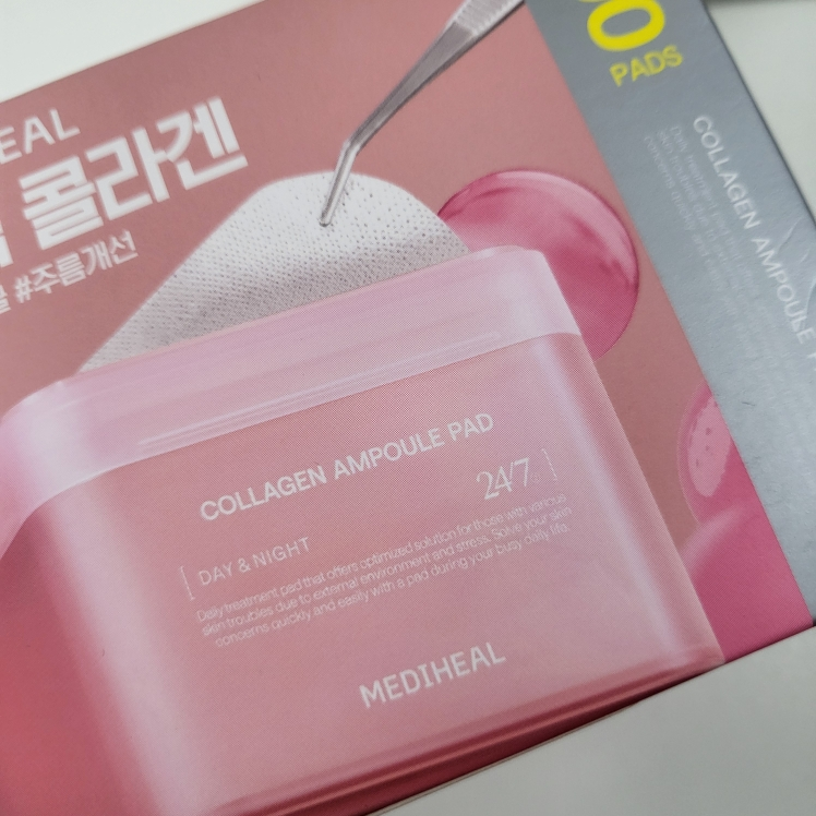 MEDIHEAL COLLAGEN AMPOULE PAD review image