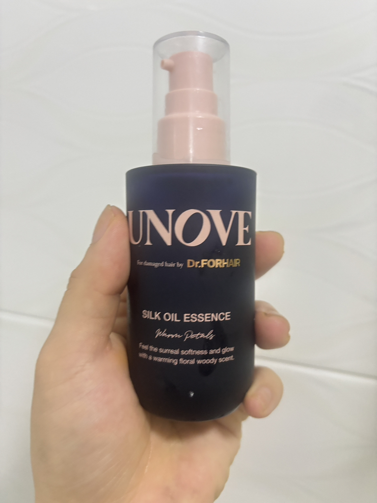 UNOVE 丝绸油发精华[温暖花瓣] common.review image
