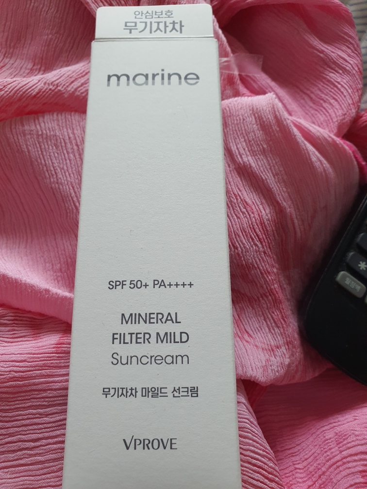 海洋武器车温和防晒霜 [SPF50+/PA++++]的真实用户使用照片