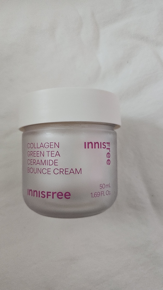 INNISFREE COLLAGEN GREEN TEA CERAMIDE BOUNCE CREAM review image