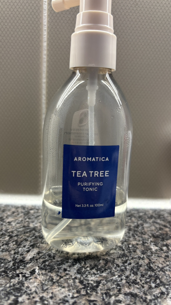 茶树净化化妆水的真实用户使用照片
