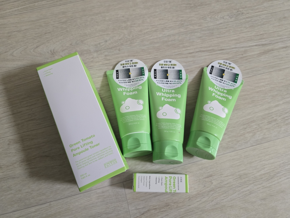 성분에디터 (SUNGBOONeditor) 그린토마토 딥 포어 클렌징 울트라 휩핑 폼 review image