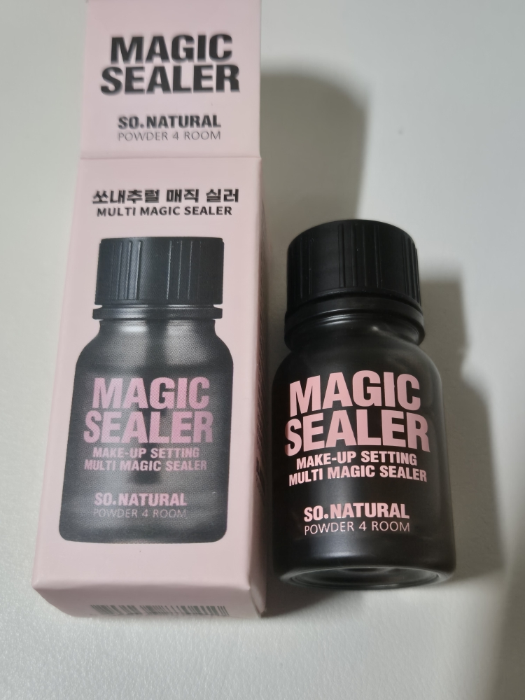 쏘내추럴 (SO'NATURAL) 메이크업 세팅 매직실러 review image