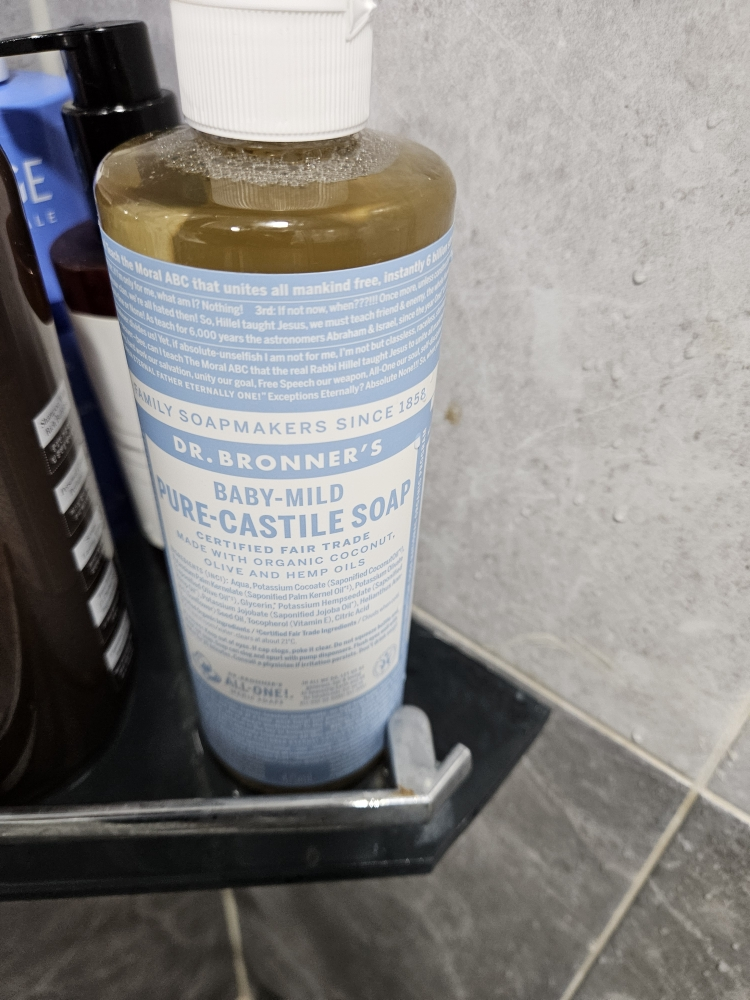 DR.BRONNER'S 纯正卡斯蒂尔皂[婴儿温和] common.review image