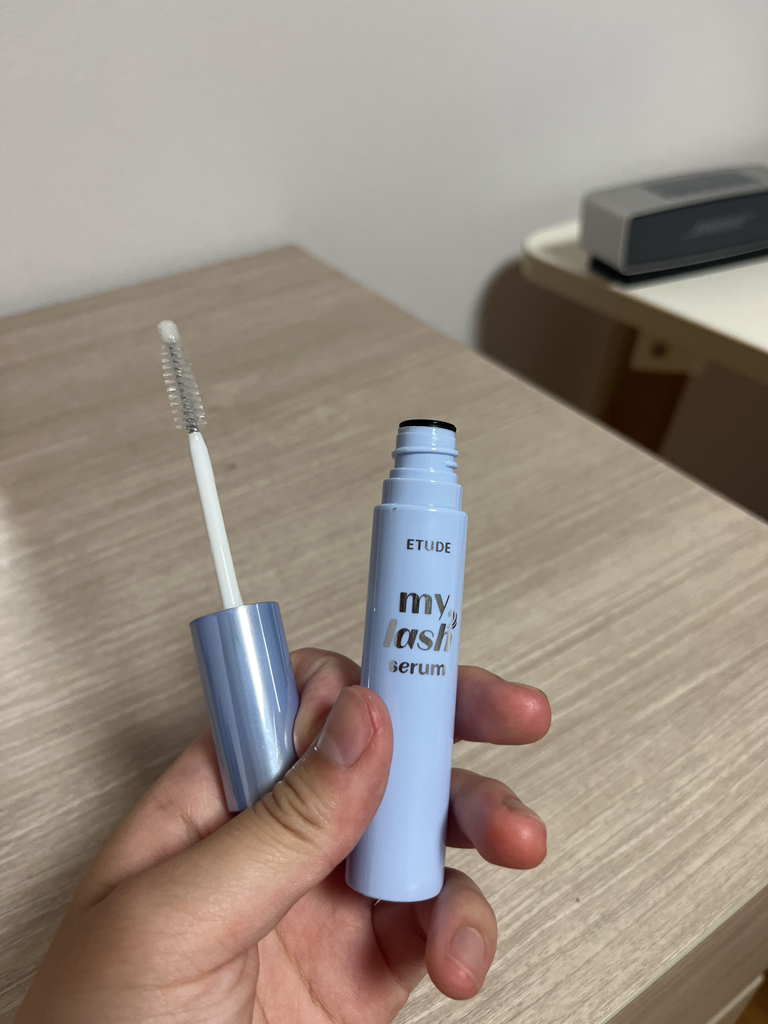 睫毛精华液的真实用户使用照片