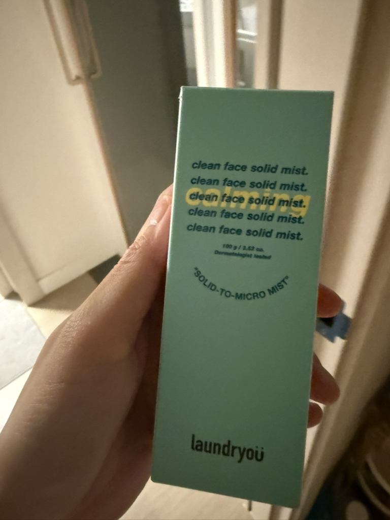 laundryou 清洁面部固体喷雾镇静 common.review image