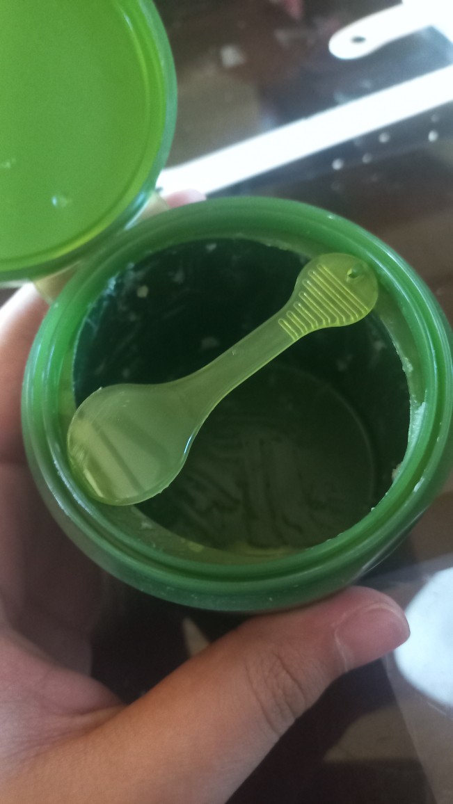 绿色深层毛孔清洁膏的真实用户使用照片