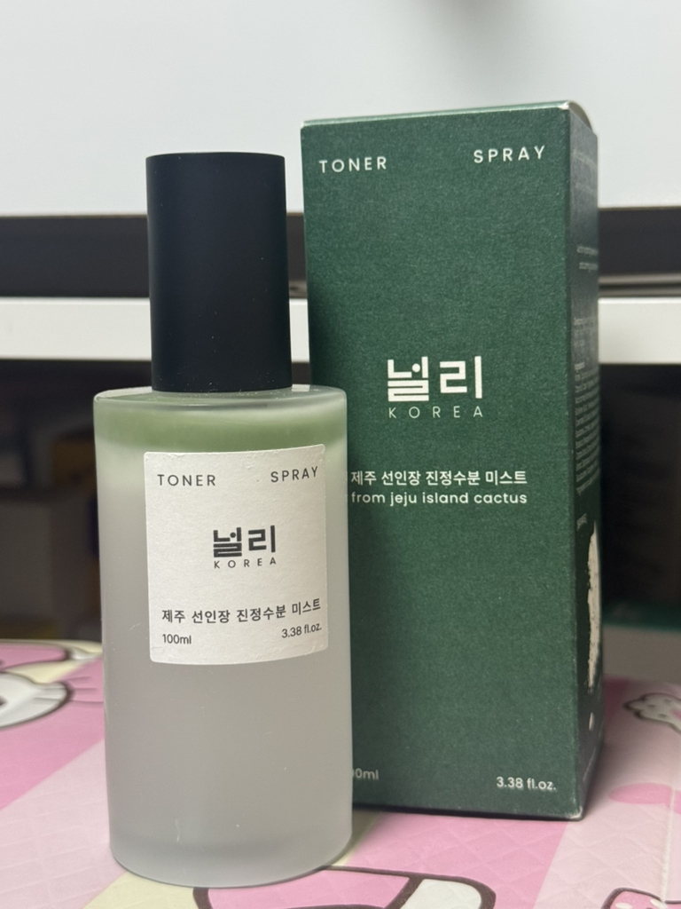 널리 (NULLI) 제주 선인장 진정수분 토너미스트 review image