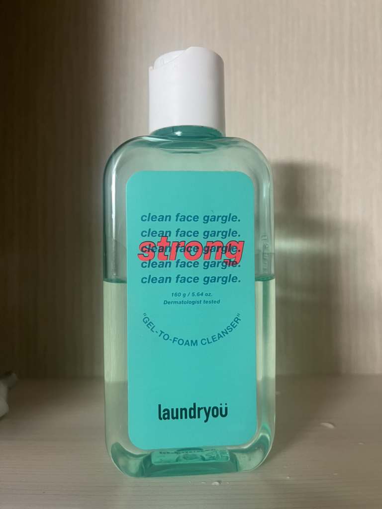 laundryou 清洁面部漱口凝胶泡沫洁面乳[强劲] common.review image
