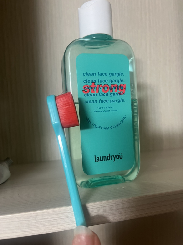 laundryou 清洁面部漱口凝胶泡沫洁面乳[强劲] common.review image