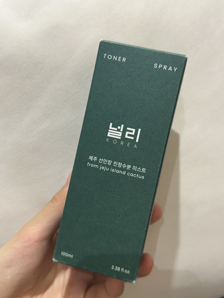 널리 (NULLI) 제주 선인장 진정수분 토너미스트 review image