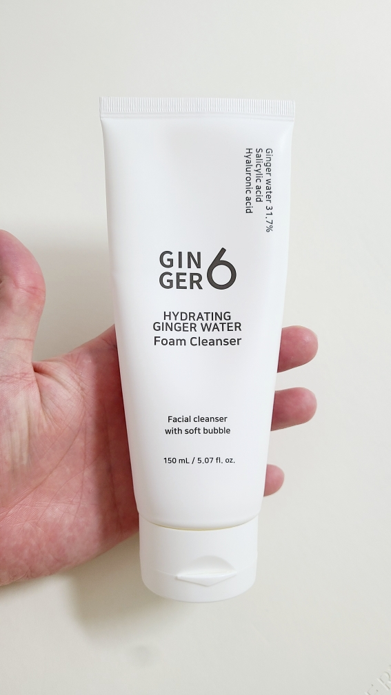 진저6 (GINGER6) 비건 하이드레이팅 워터 폼 클렌저 review image