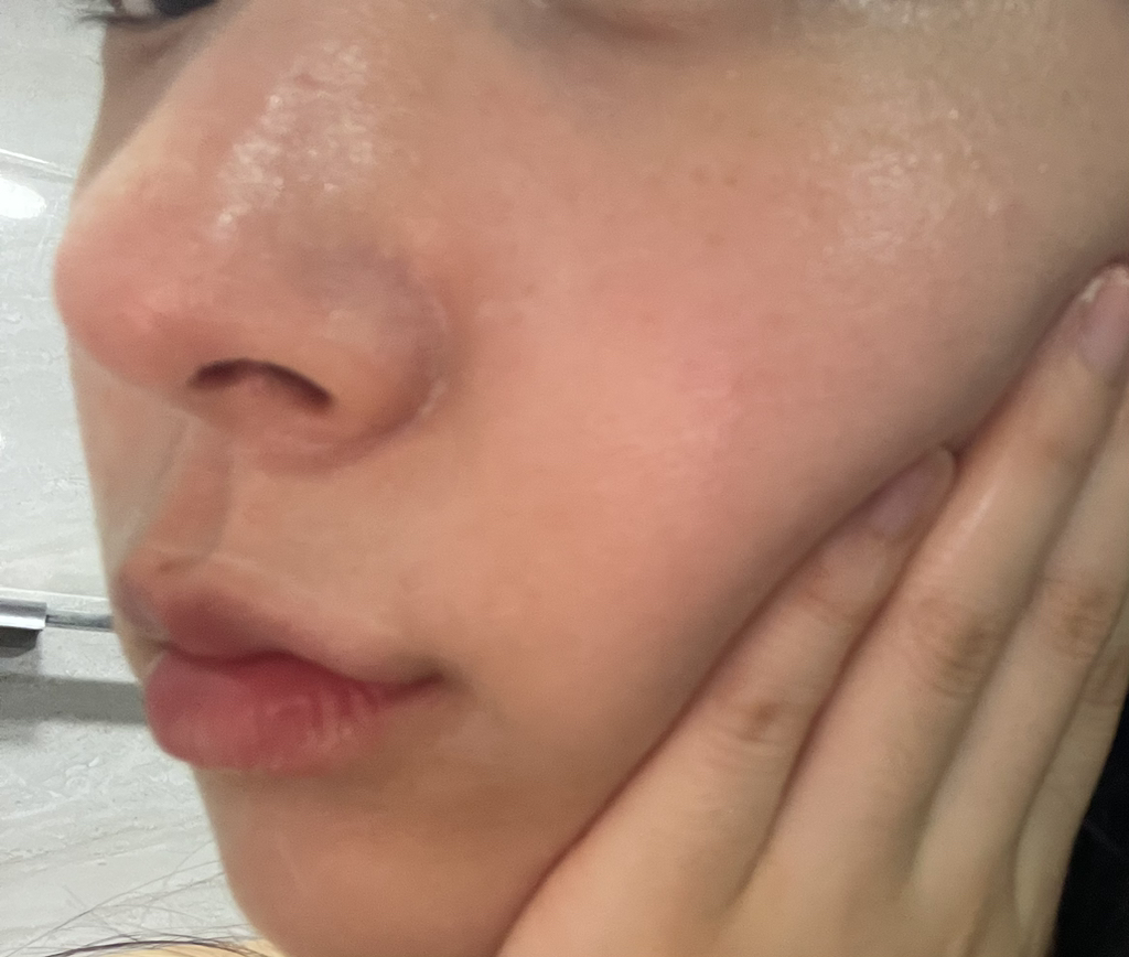 纯净洁面乳的真实用户使用照片