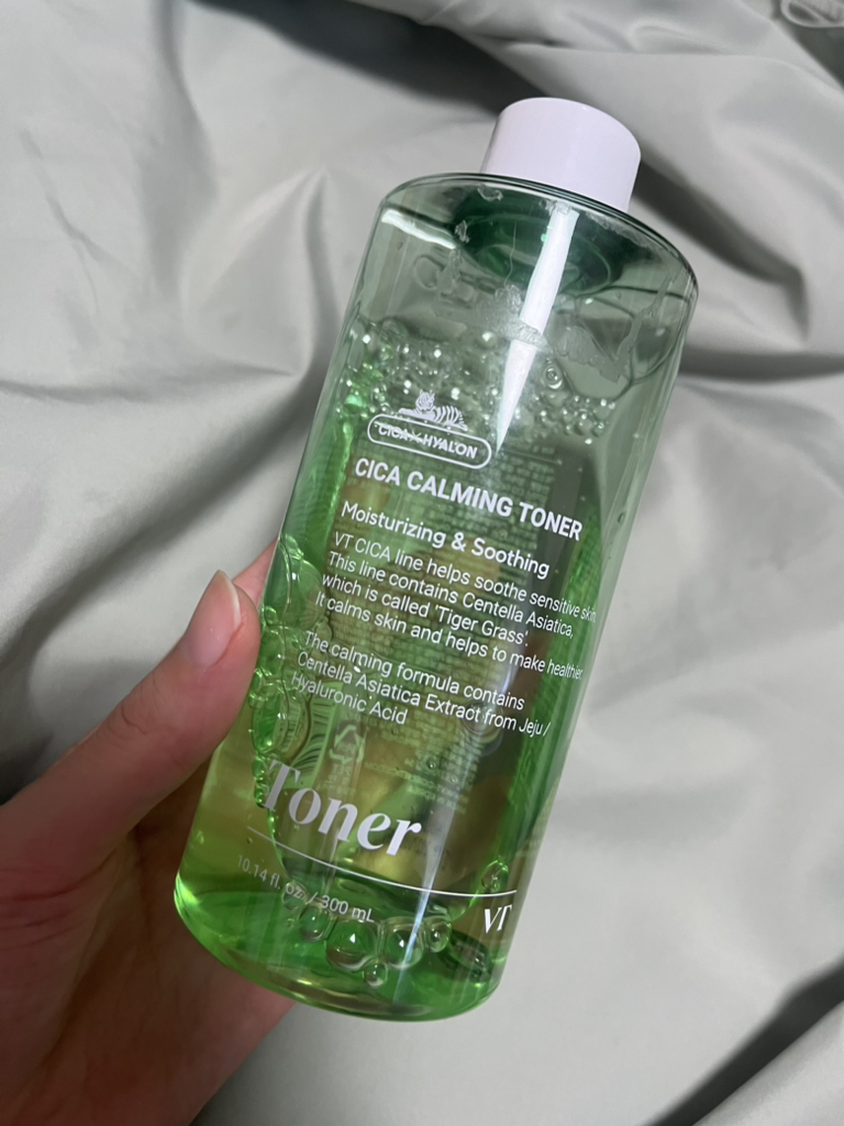 舒缓化妆水的真实用户使用照片