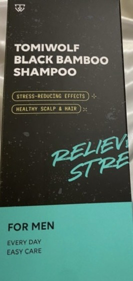 黑竹子洗发水的真实用户使用照片