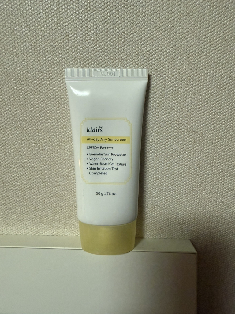 全天候防晒霜 [SPF50+/PA++++]的真实用户使用照片