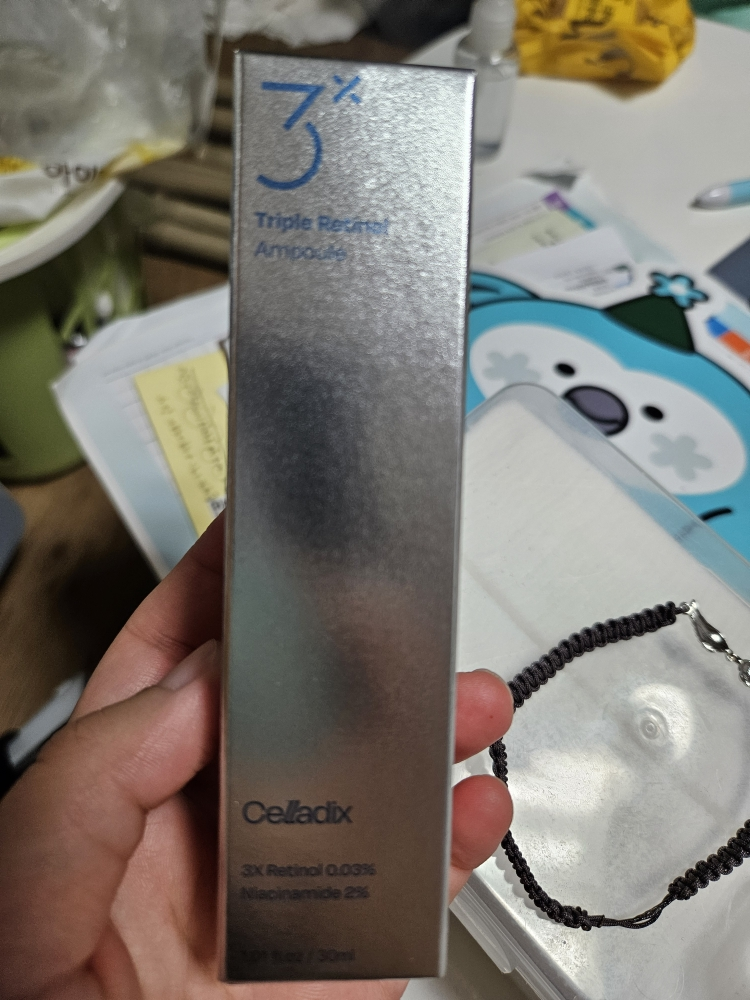 三重视黄醇精华安瓶的真实用户使用照片