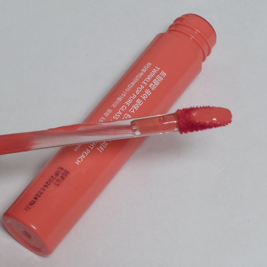 트윙클팝 (TWINKLEPOP) 퓨어글래스틴트 [04 봄라피치] review image