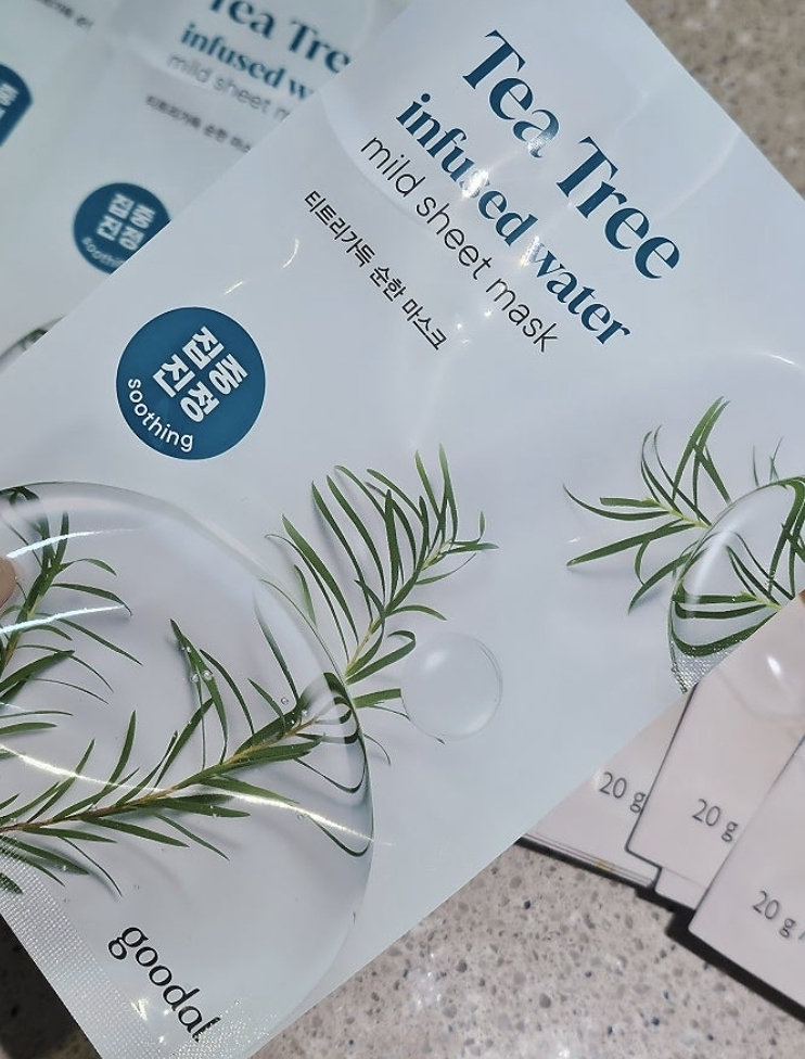 温和的口罩[富含茶树精油]的真实用户使用照片