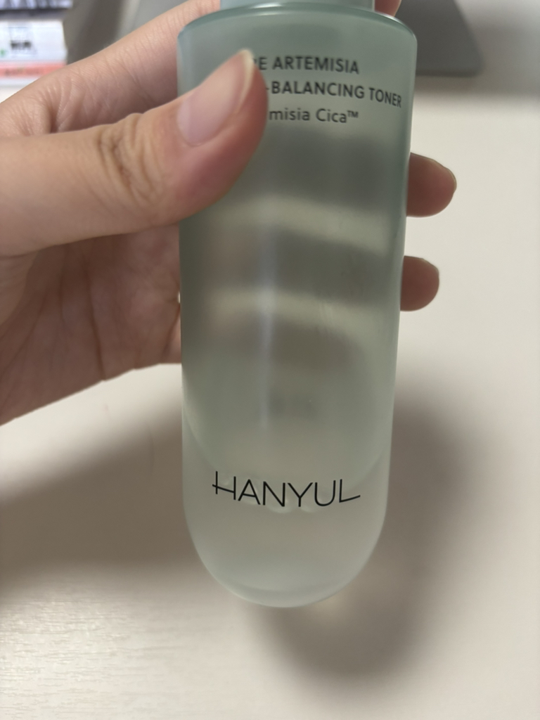 嫩艾草保湿镇静化妆水的真实用户使用照片