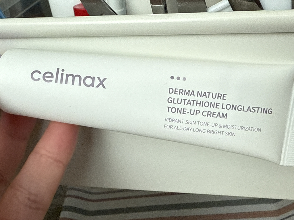 celimax derma nature glutathione longlasting tone-up cream Amazon.com: celimax Derma Nature Glutathione 9 Hour Long Lasting Tone Up  Cream main image 1