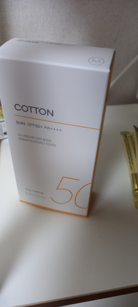 미샤 (MISSHA) 올 어라운드 세이프 블록 선크림 [SPF50+/PA++++] [코튼] review image