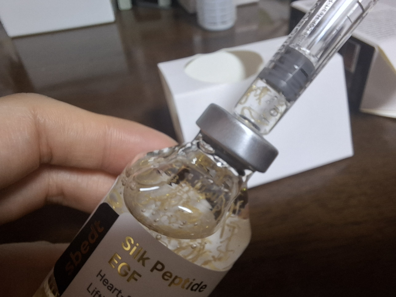 성분에디터 (SUNGBOONeditor) 실크펩타이드 EGF 하트핏 볼륨 리프팅 앰플 review image