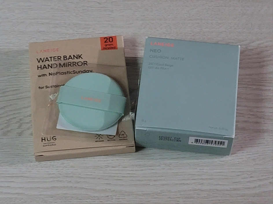 라네즈 (LANEIGE) 네오 쿠션_매트 [SPF46/PA++] [21C1 쿨베이지] review image