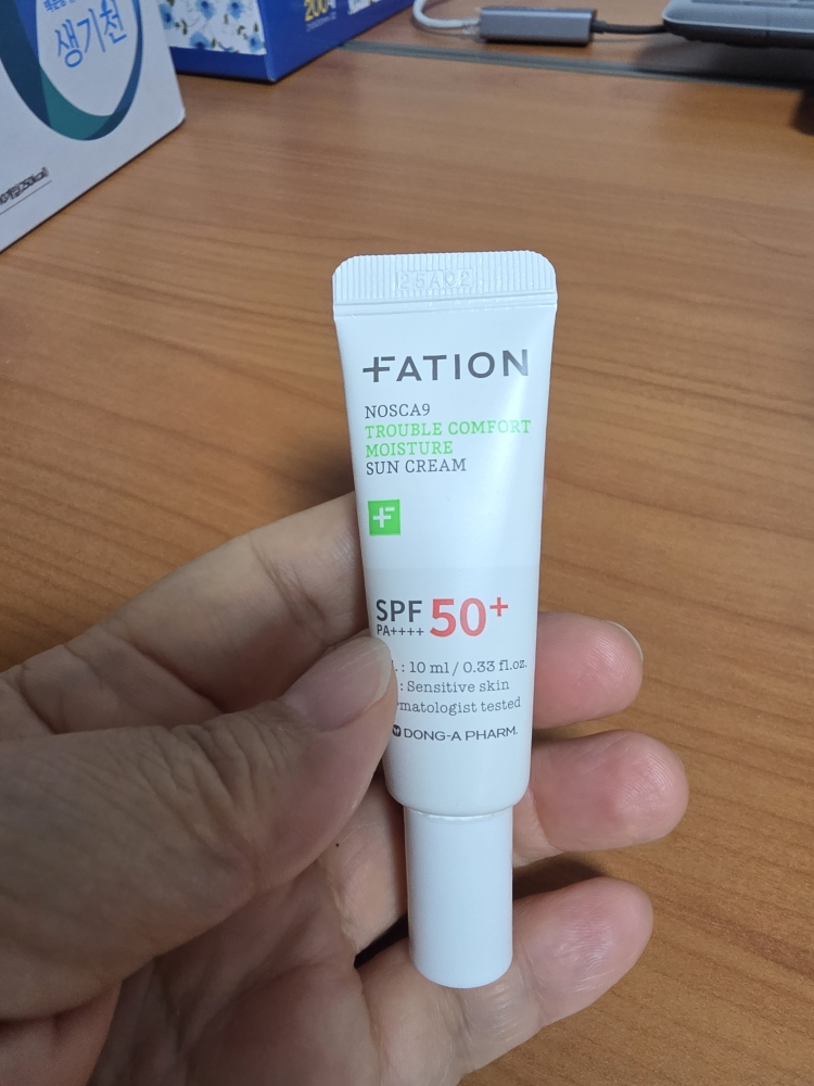 诺斯卡纳舒缓保湿防晒霜 [SPF50+/PA++++]的真实用户使用照片