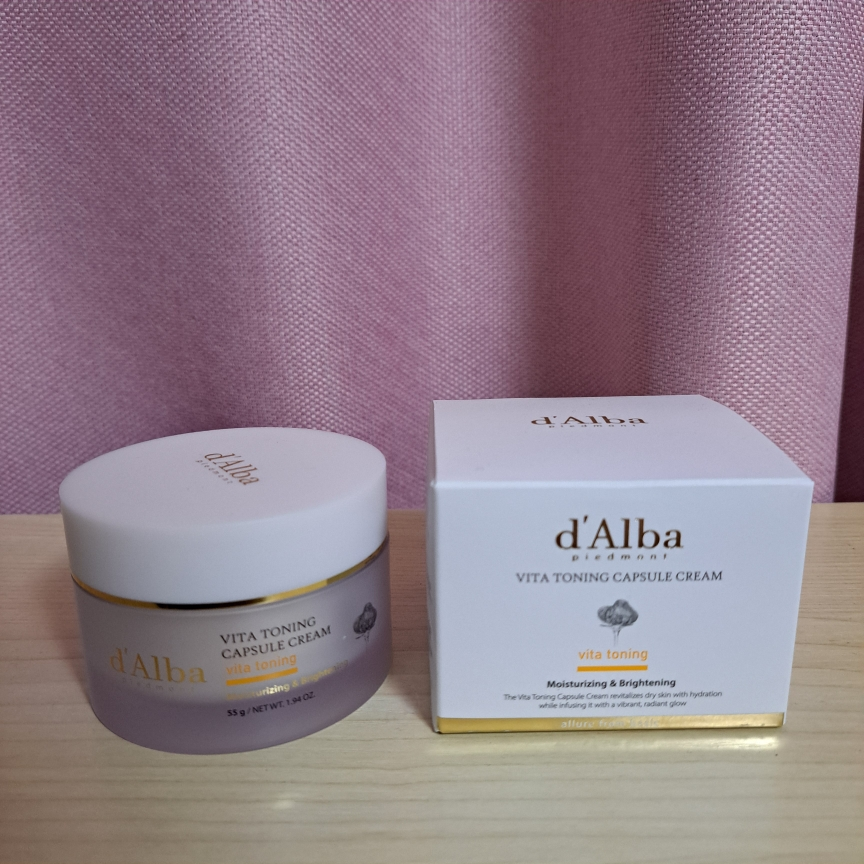 d'Alba VITA TONING CAPSULE CREAM Reviews| Hwahae